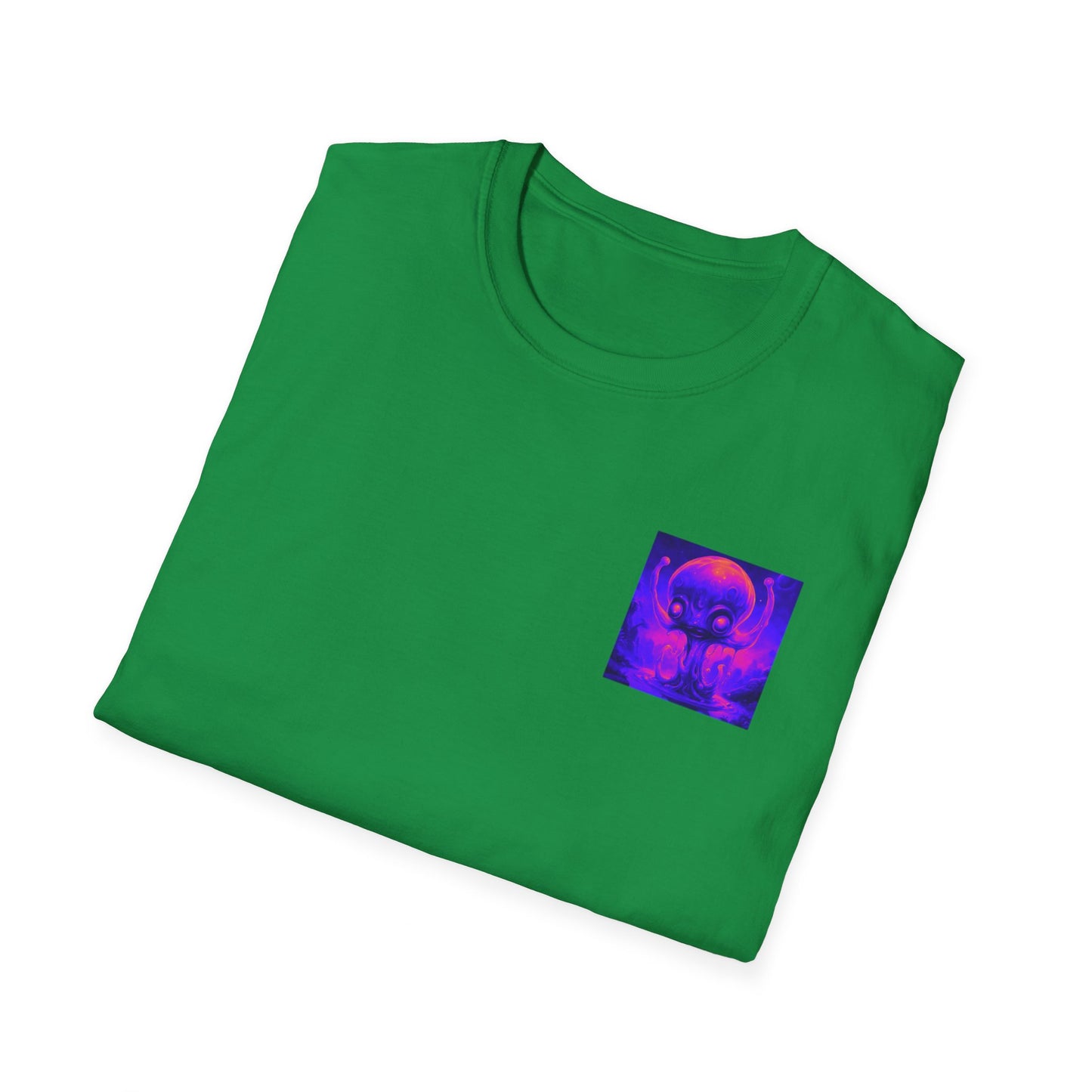 Unisex Softstyle T-Shirt Slimey Alien