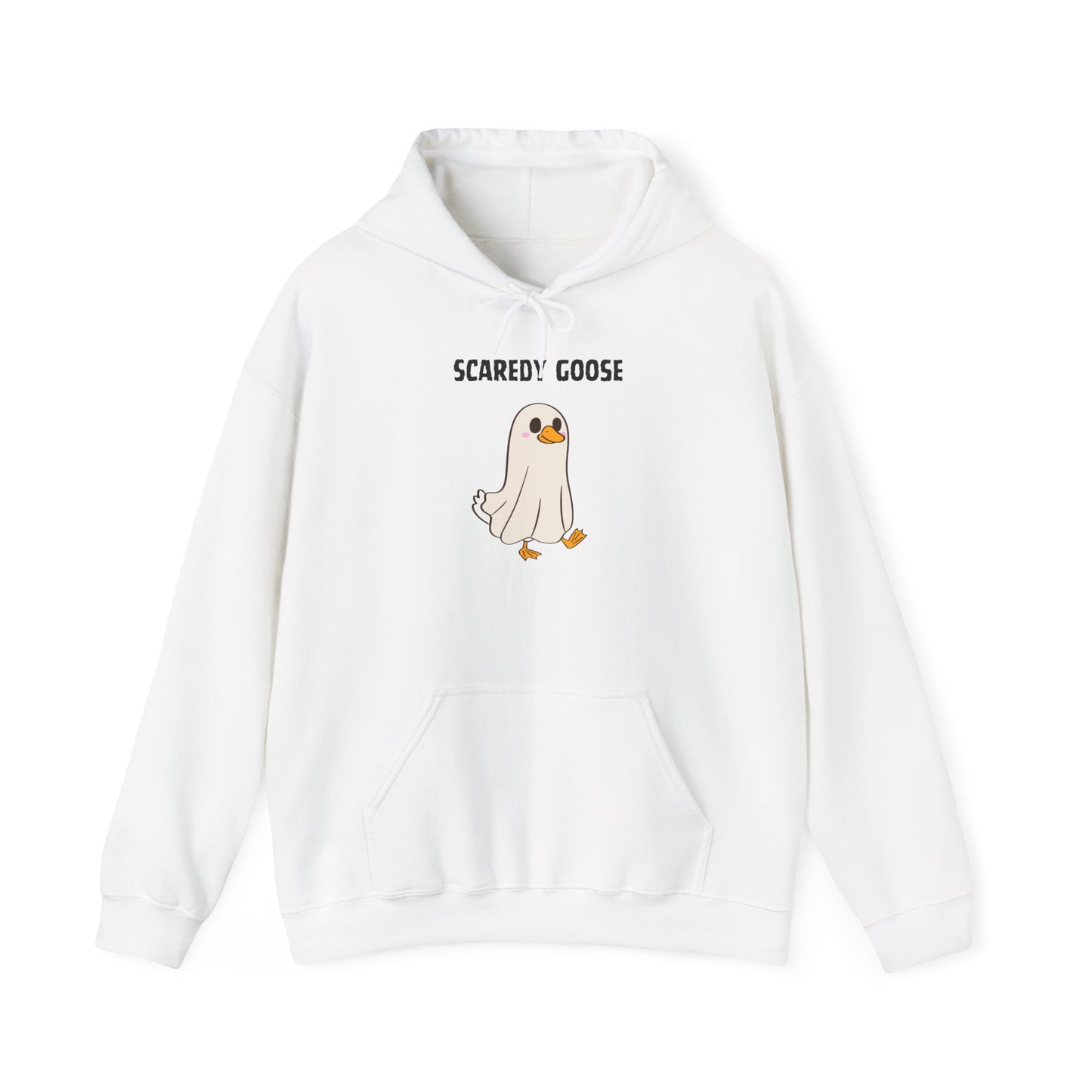Ghost Goose Hoodie Unisex Spooky Sweatshirt for Halloween Fun, Cozy Fall Wear, Funny Gift