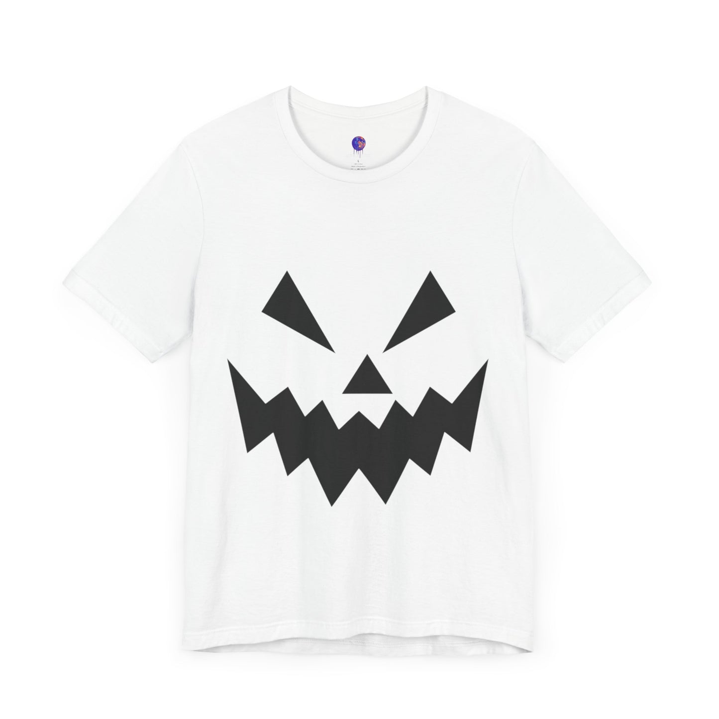 Halloween Jack-o-lantern Unisex Jersey Short Sleeve Tee - Version 4