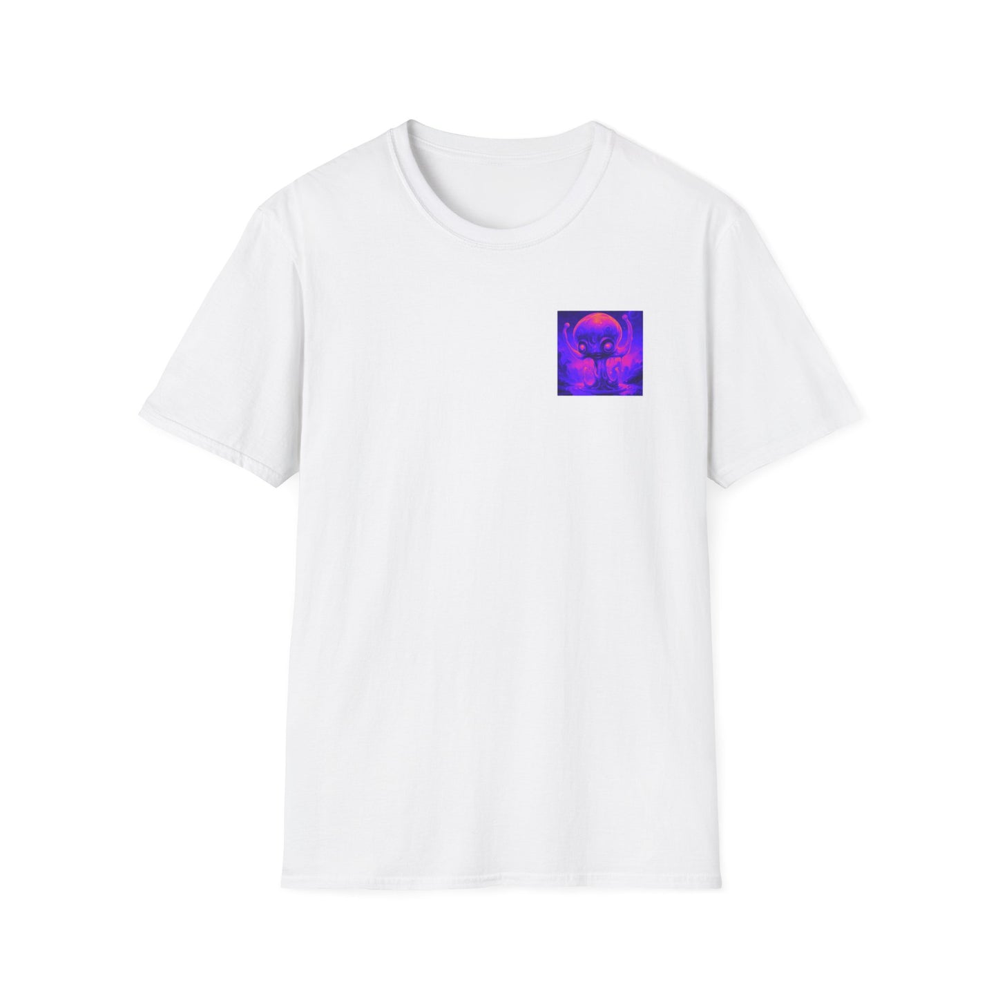 Unisex Softstyle T-Shirt Slimey Alien