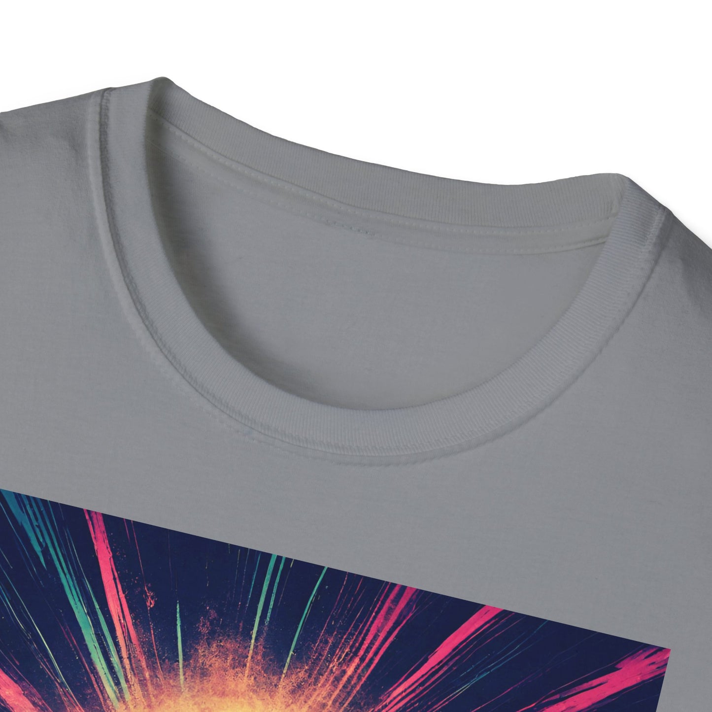 Unisex Softstyle T-Shirt Skating Wet Concrete