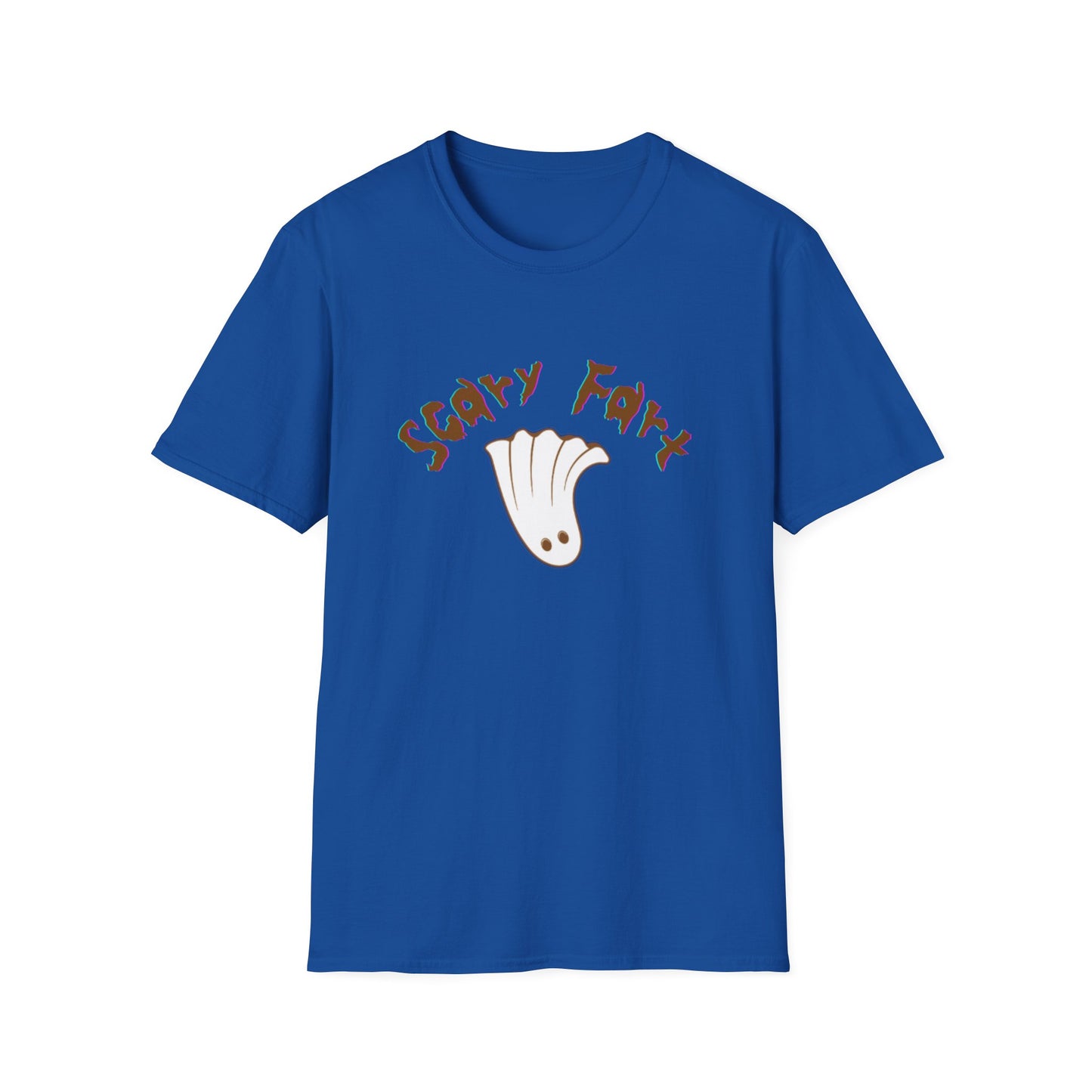 Funny Scary Fart Unisex T-Shirt | Halloween Shirt, Casual Wear, Gift for Friends, Humorous Tee, Comic Style Apparel