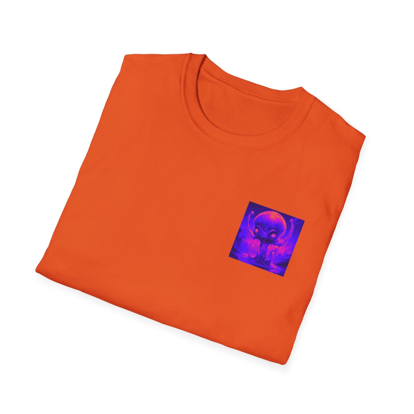 Unisex Softstyle T-Shirt Slimey Alien