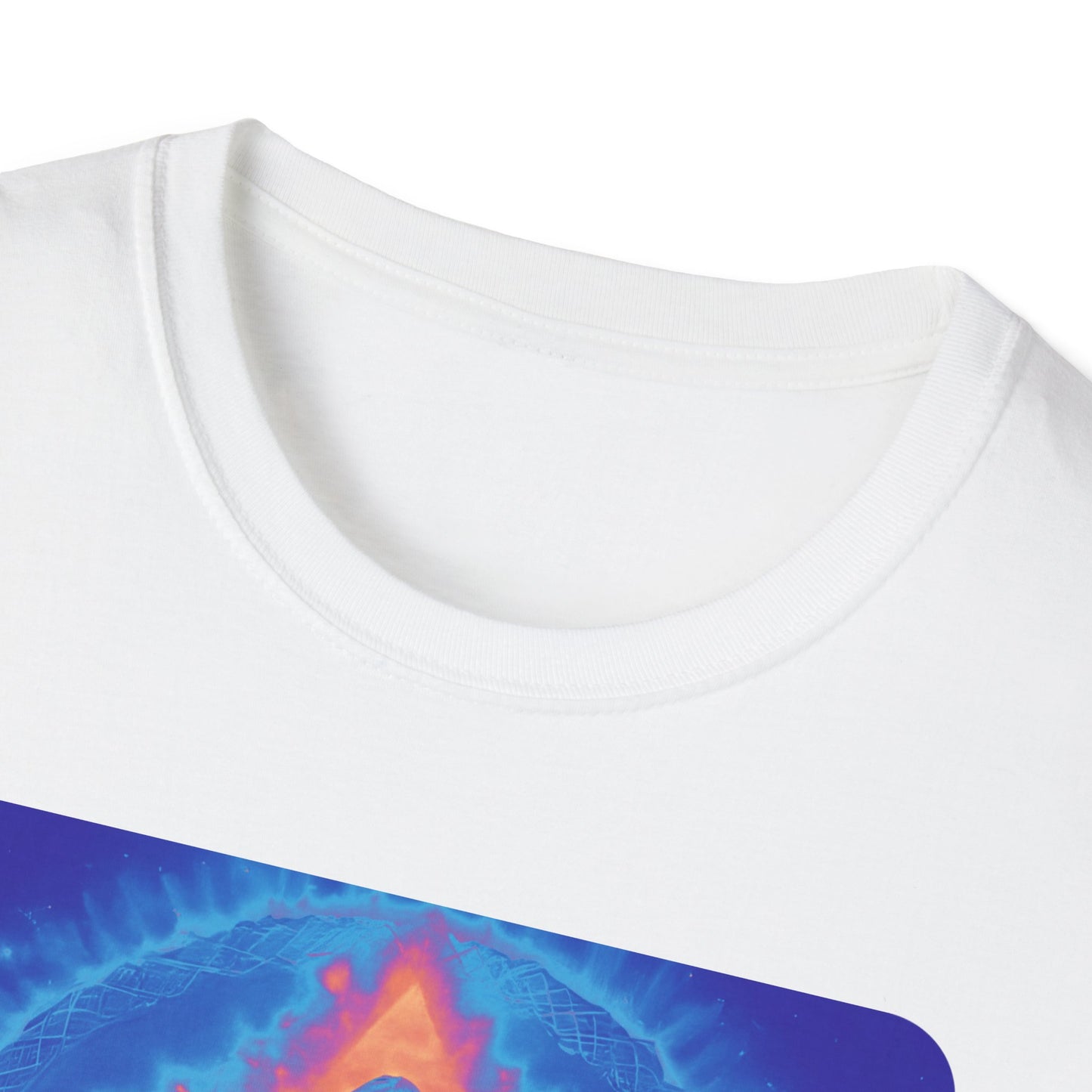 Fire Meditation by Moondrip Unisex Tshirt