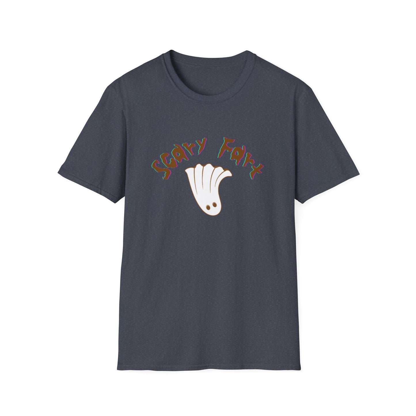 Funny Scary Fart Unisex T-Shirt | Halloween Shirt, Casual Wear, Gift for Friends, Humorous Tee, Comic Style Apparel