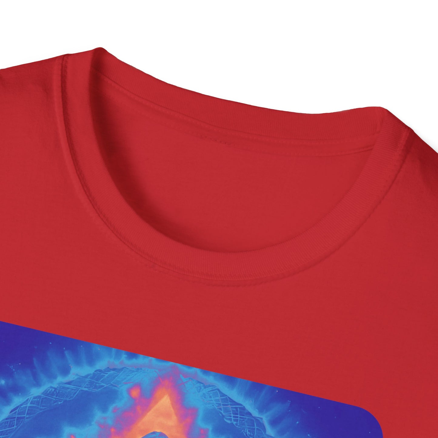 Fire Meditation by Moondrip Unisex Tshirt