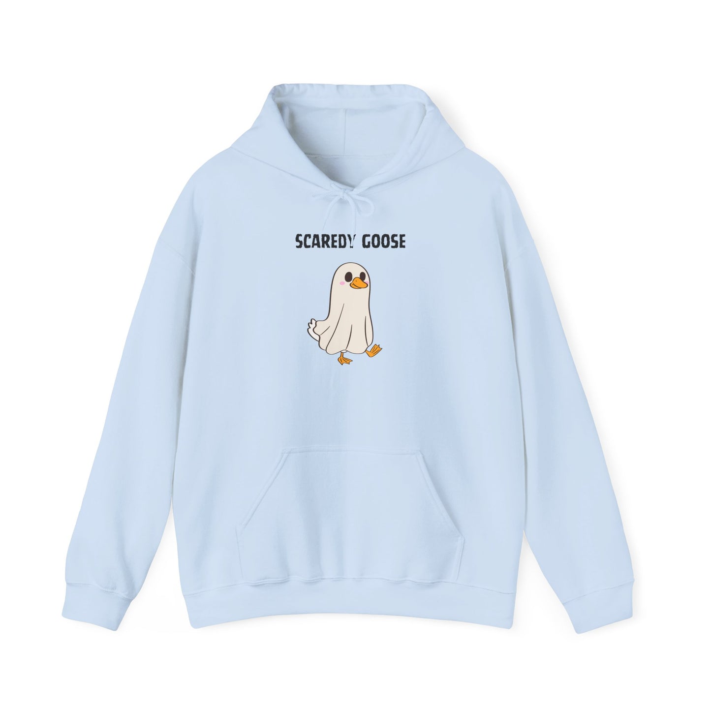 Ghost Goose Hoodie Unisex Spooky Sweatshirt for Halloween Fun, Cozy Fall Wear, Funny Gift