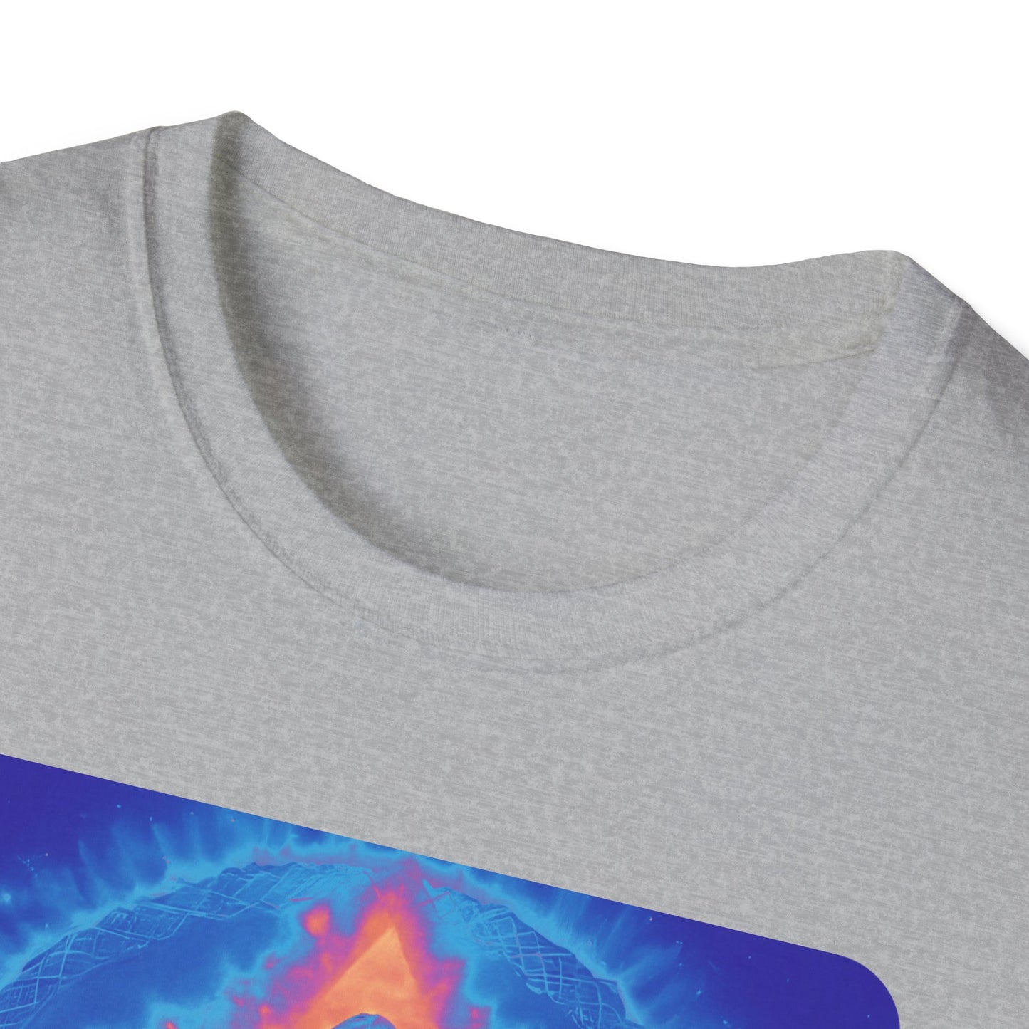 Fire Meditation by Moondrip Unisex Tshirt