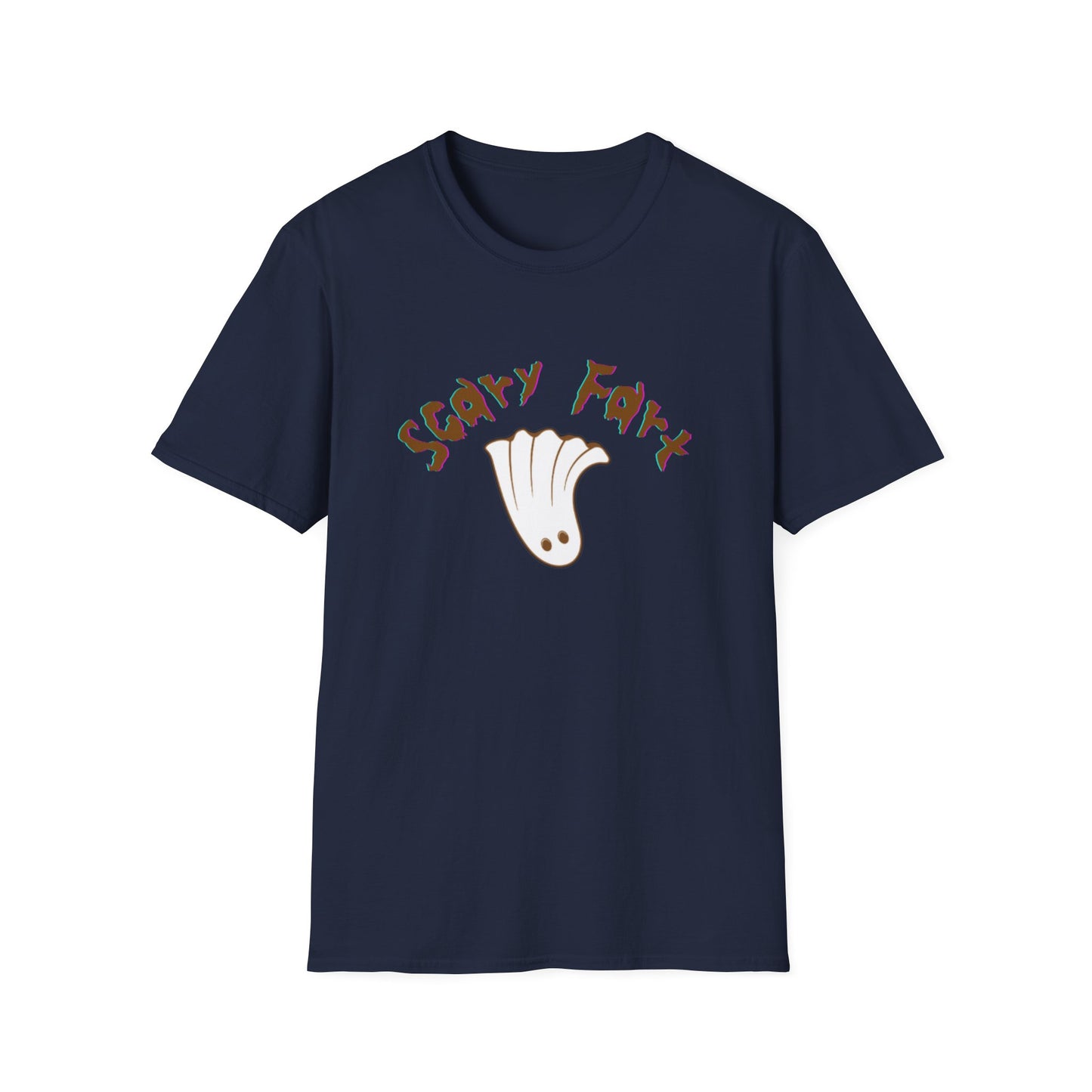 Funny Scary Fart Unisex T-Shirt | Halloween Shirt, Casual Wear, Gift for Friends, Humorous Tee, Comic Style Apparel