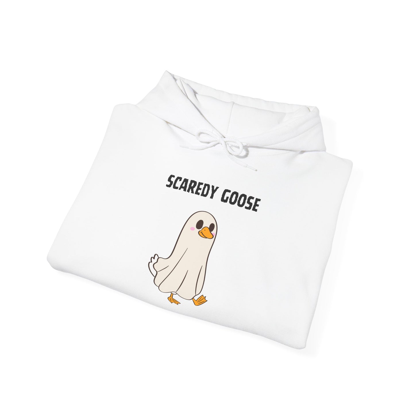 Ghost Goose Hoodie Unisex Spooky Sweatshirt for Halloween Fun, Cozy Fall Wear, Funny Gift