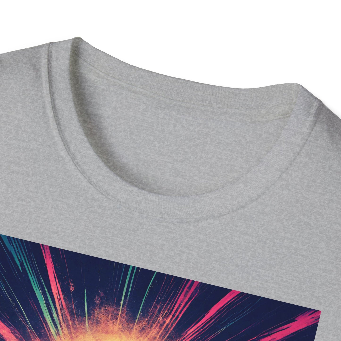 Unisex Softstyle T-Shirt Skating Wet Concrete