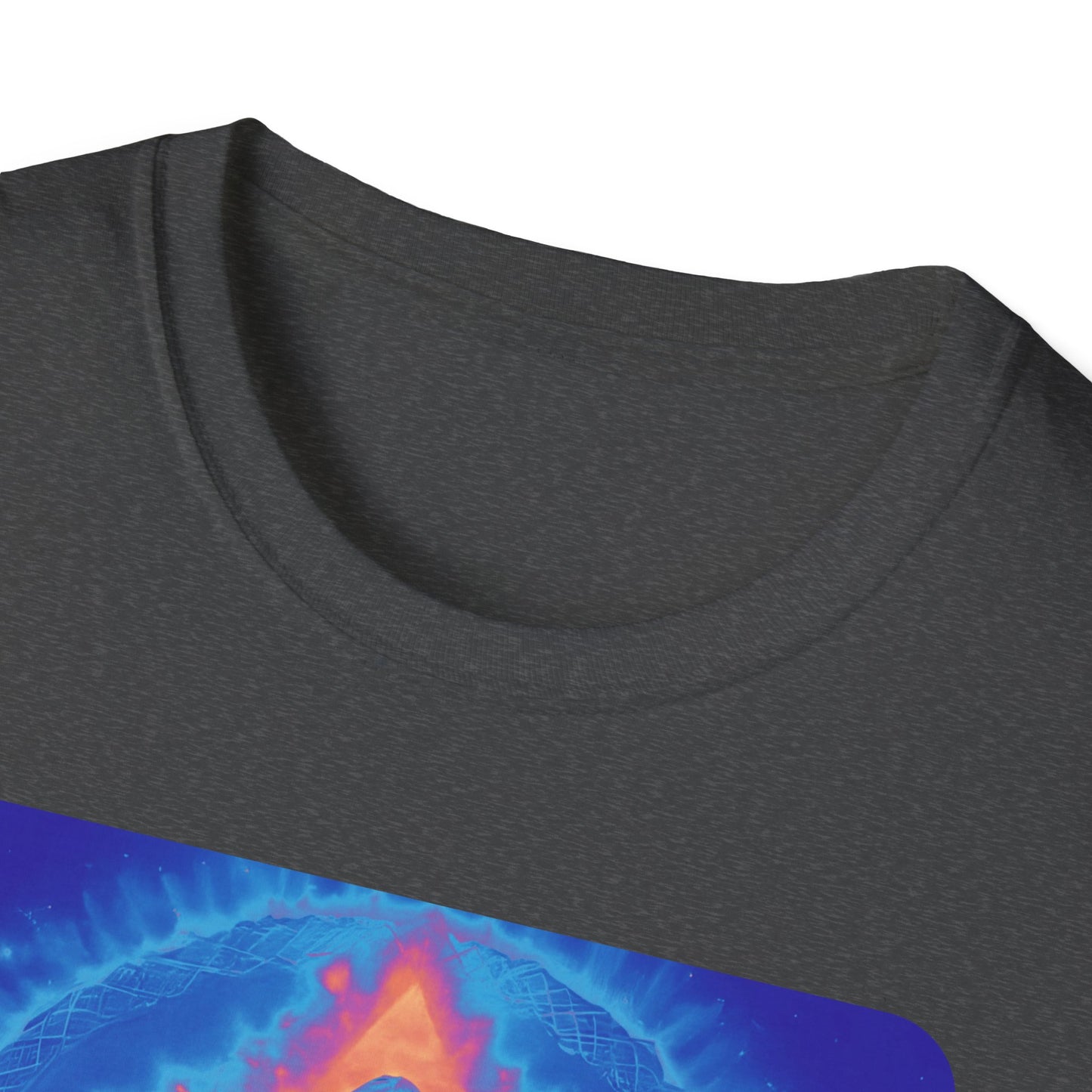 Fire Meditation by Moondrip Unisex Tshirt