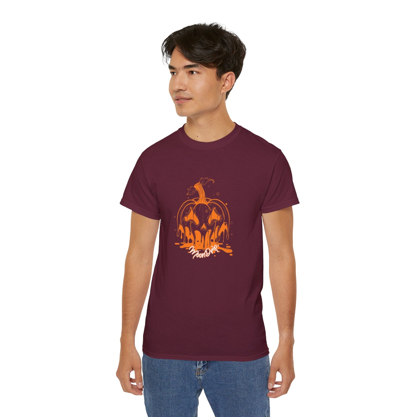 Spooky Halloween Pumpkin by Moondrip Unisex Tshirt