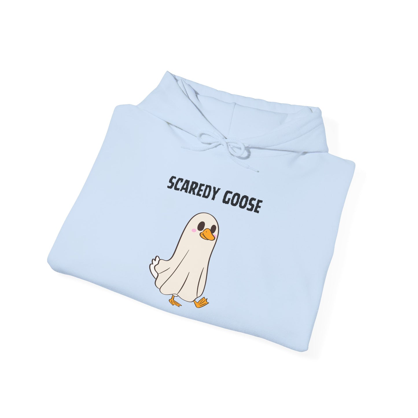 Ghost Goose Hoodie Unisex Spooky Sweatshirt for Halloween Fun, Cozy Fall Wear, Funny Gift