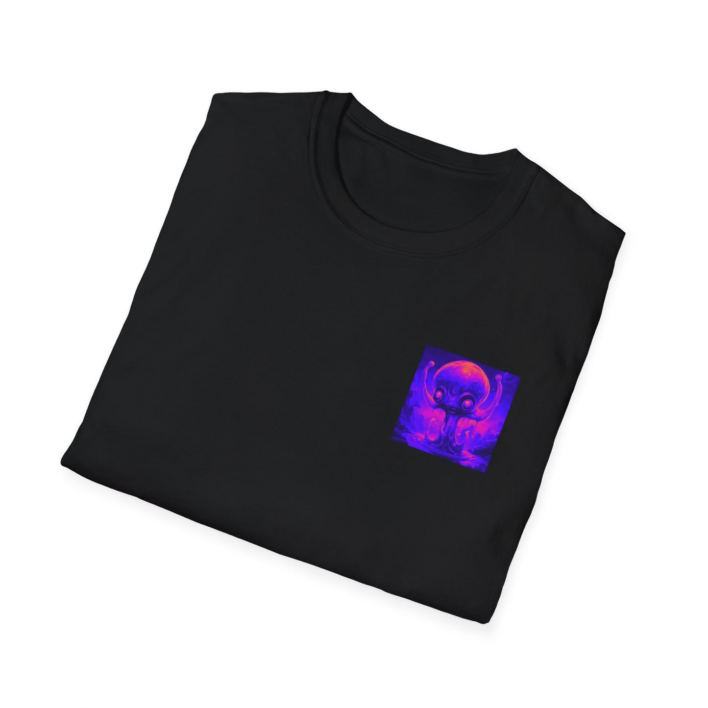 Unisex Softstyle T-Shirt Slimey Alien