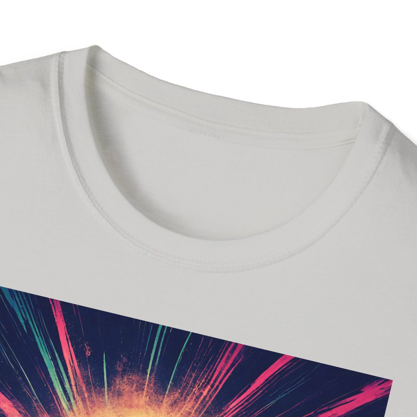 Unisex Softstyle T-Shirt Skating Wet Concrete
