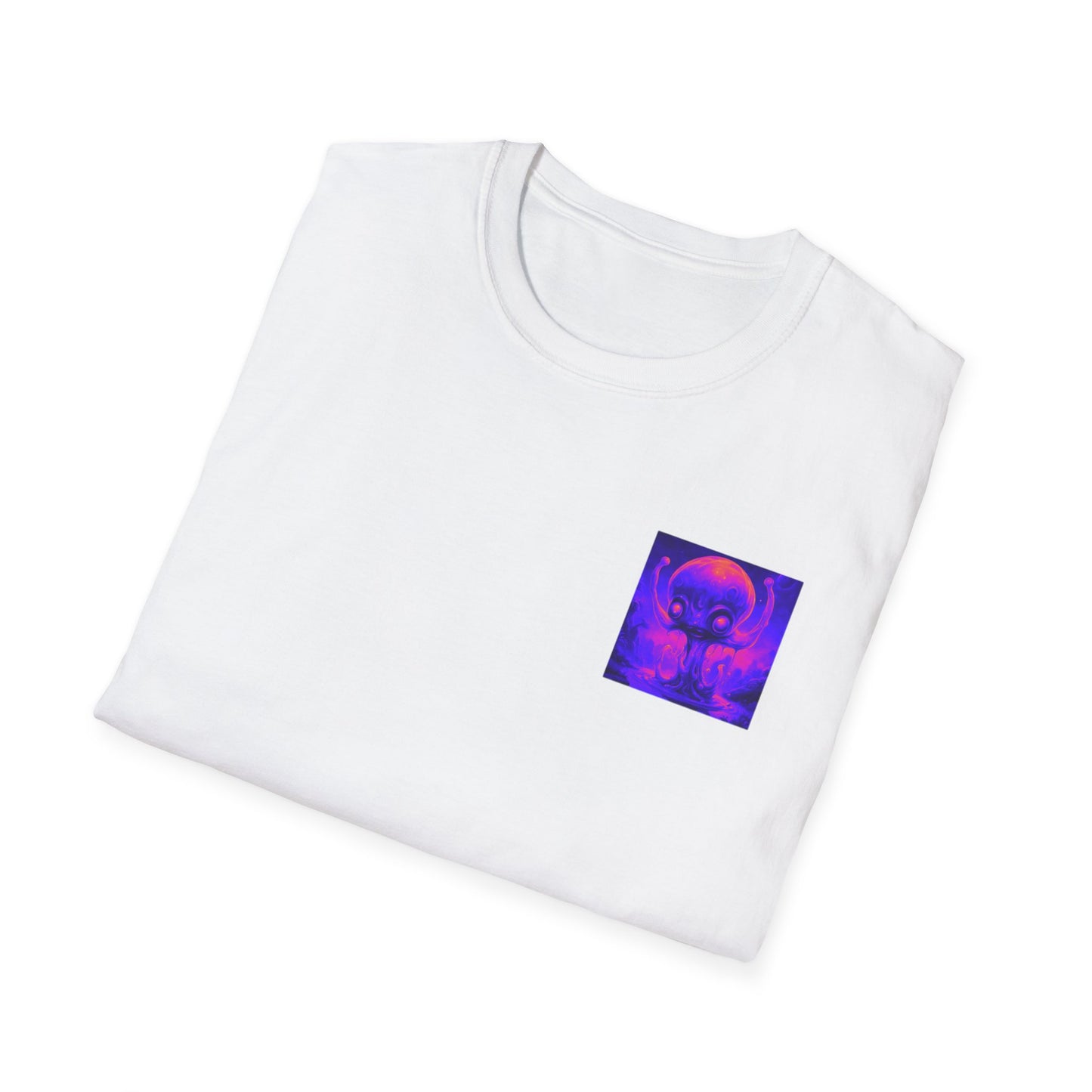 Unisex Softstyle T-Shirt Slimey Alien