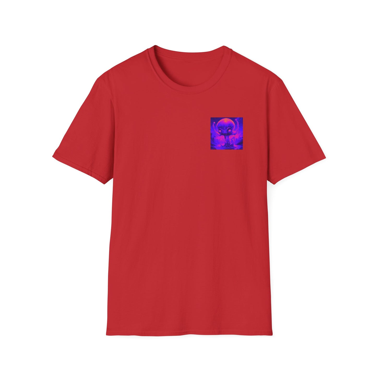 Unisex Softstyle T-Shirt Slimey Alien
