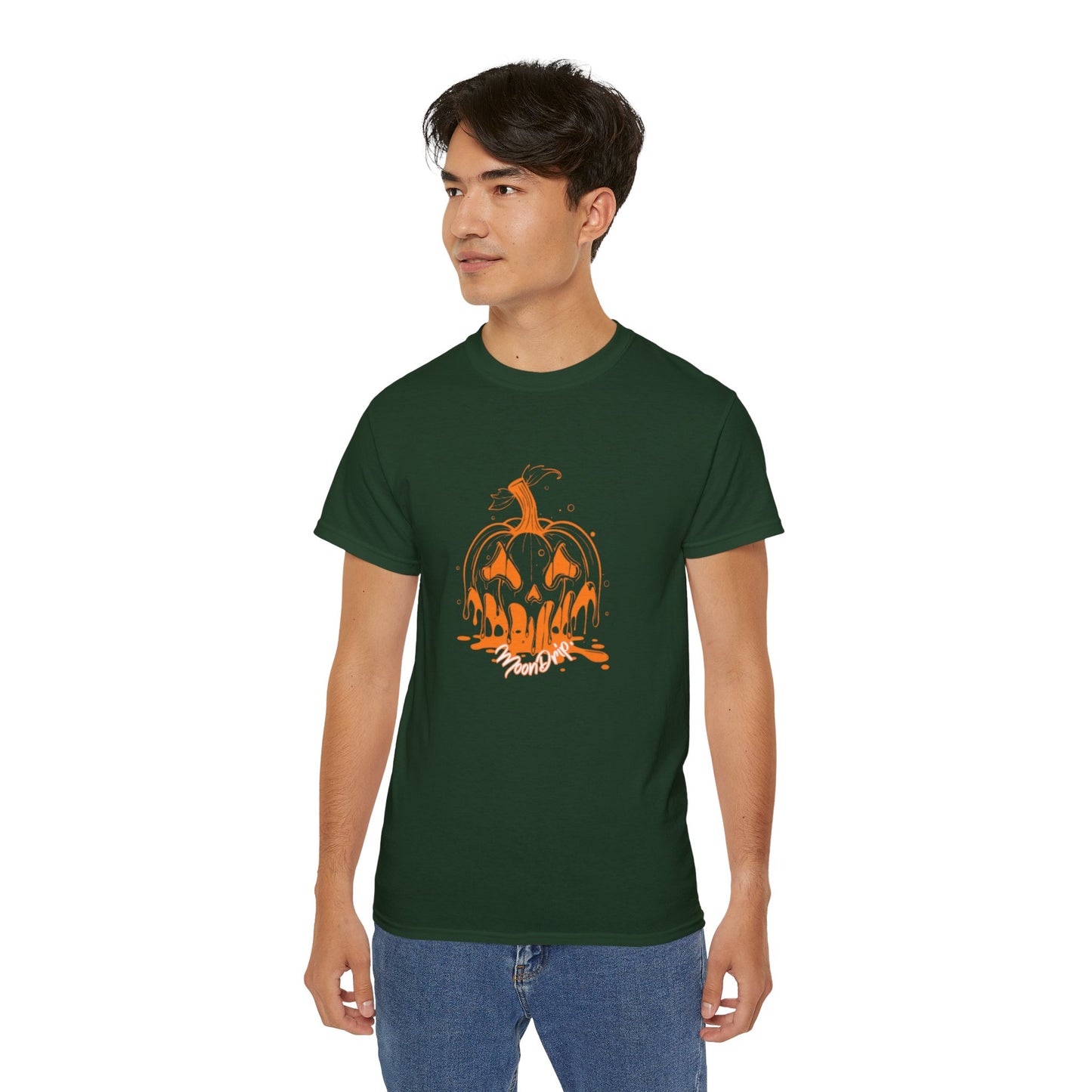 Spooky Halloween Pumpkin by Moondrip Unisex Tshirt