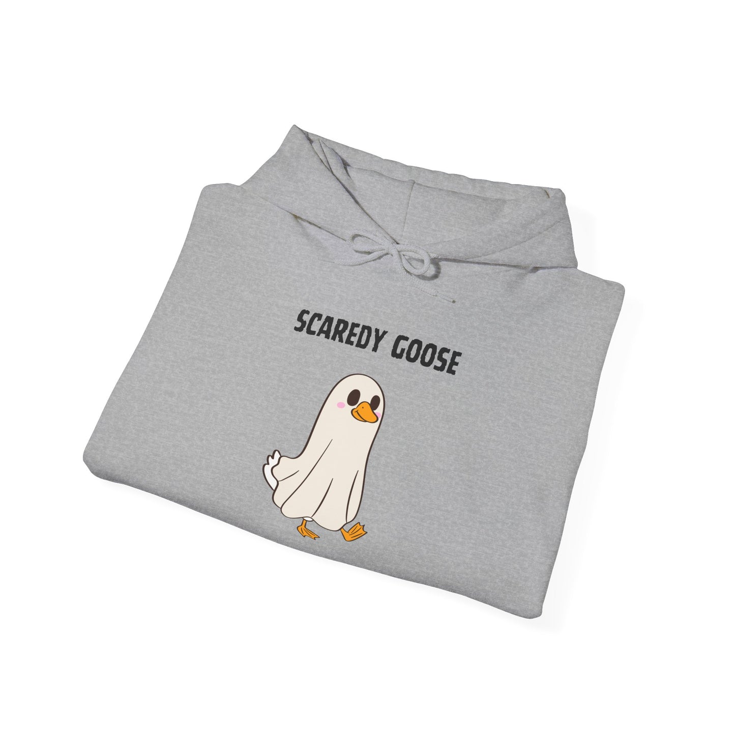 Ghost Goose Hoodie Unisex Spooky Sweatshirt for Halloween Fun, Cozy Fall Wear, Funny Gift