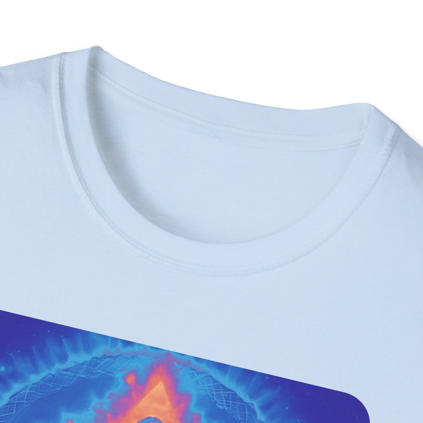 Fire Meditation by Moondrip Unisex Tshirt