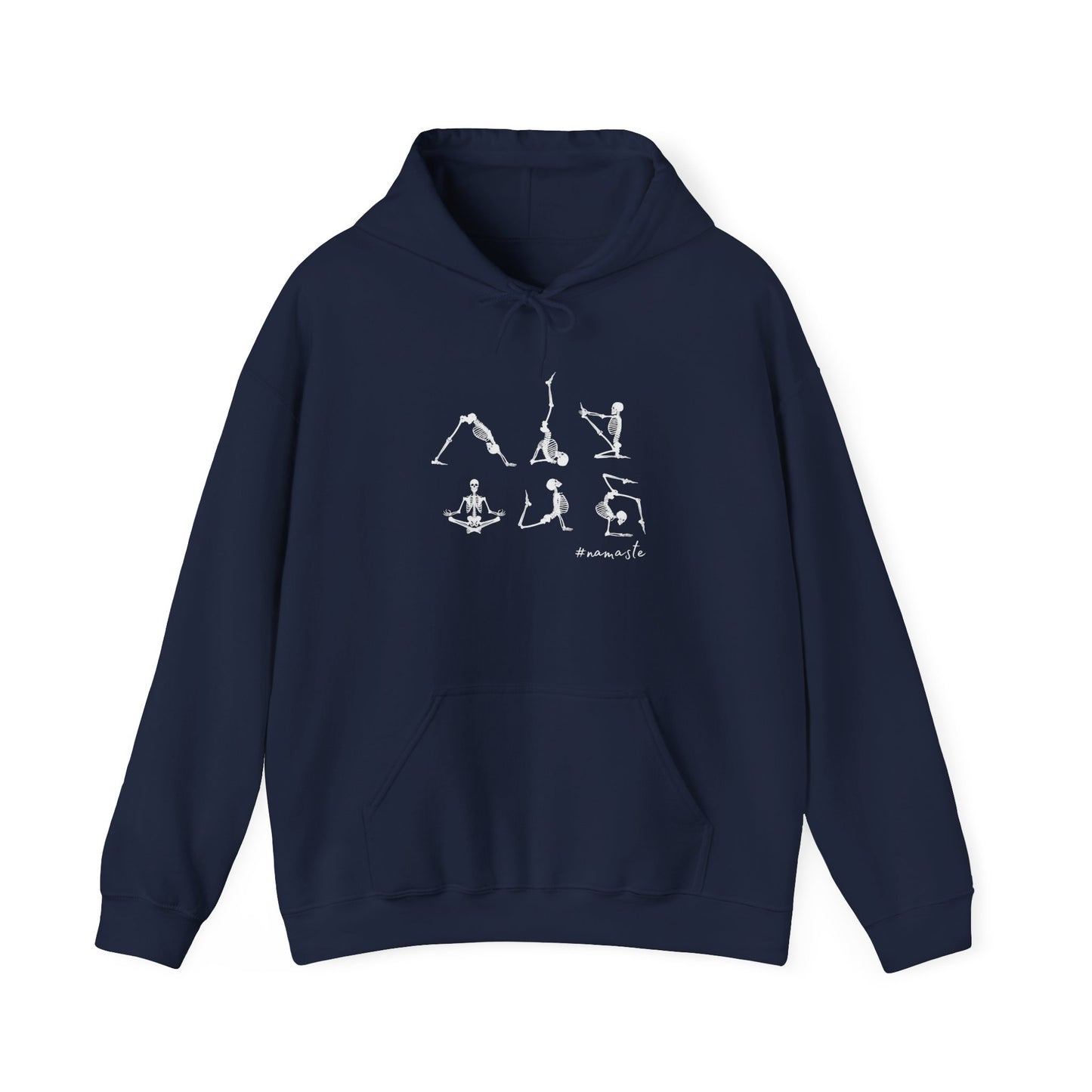 Yoga Poses Hoodie, Cozy Sweatshirt for Yoga Lovers, Halloween shirt