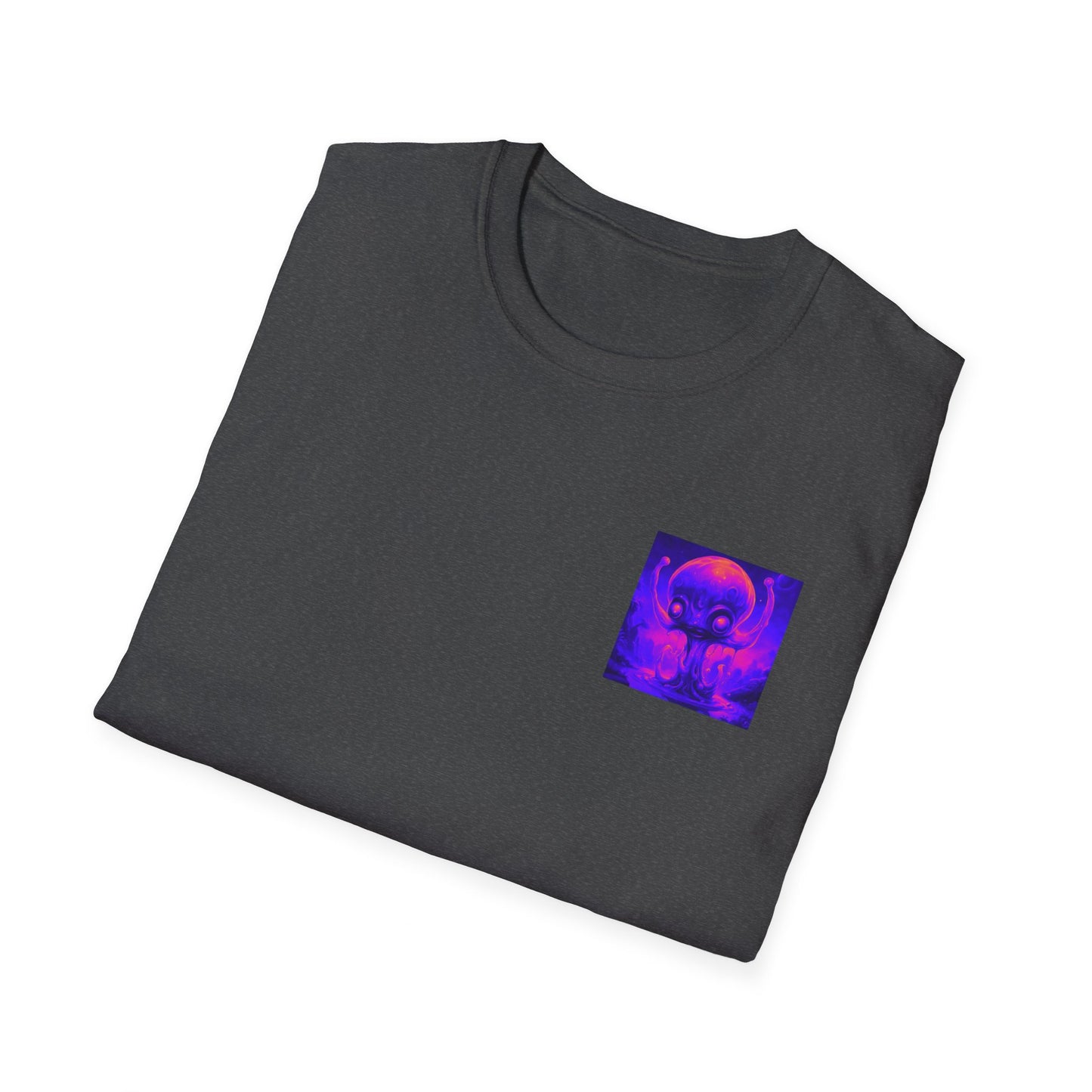 Unisex Softstyle T-Shirt Slimey Alien