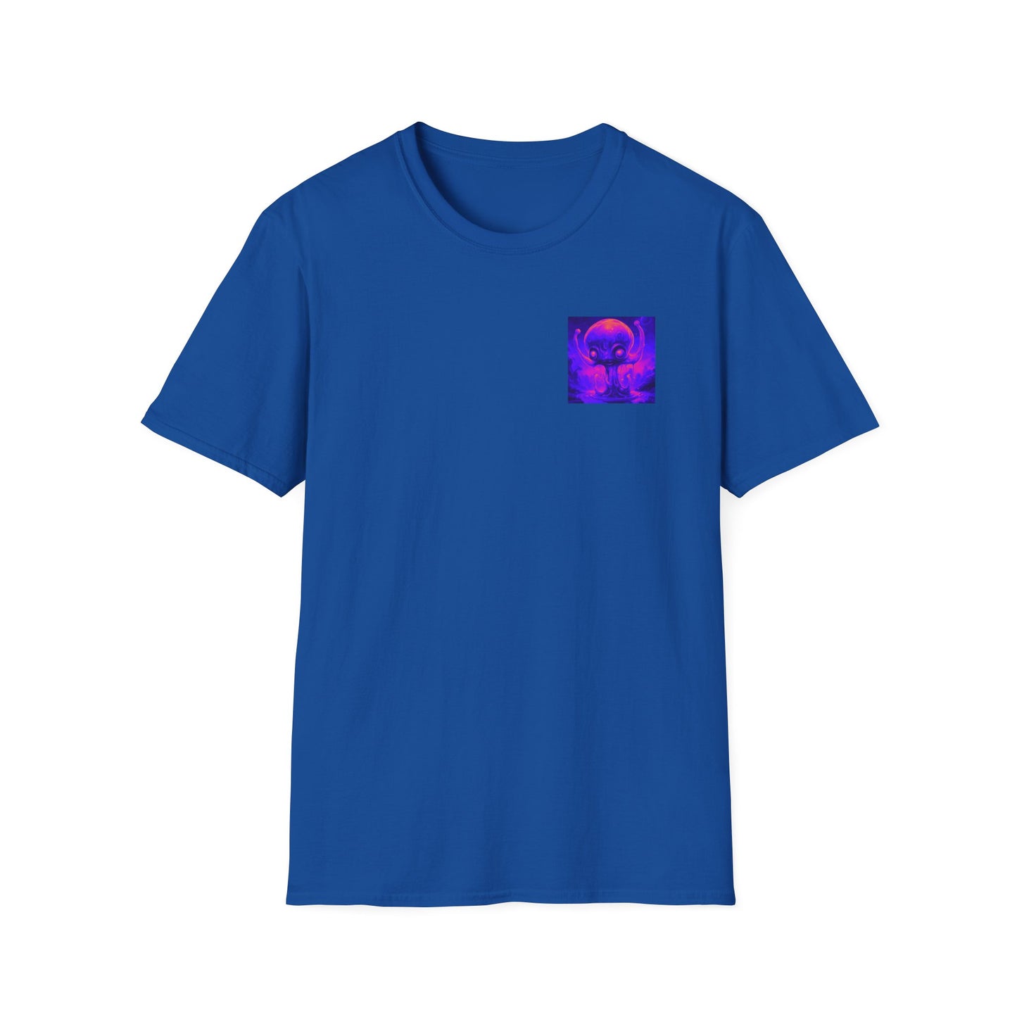 Unisex Softstyle T-Shirt Slimey Alien