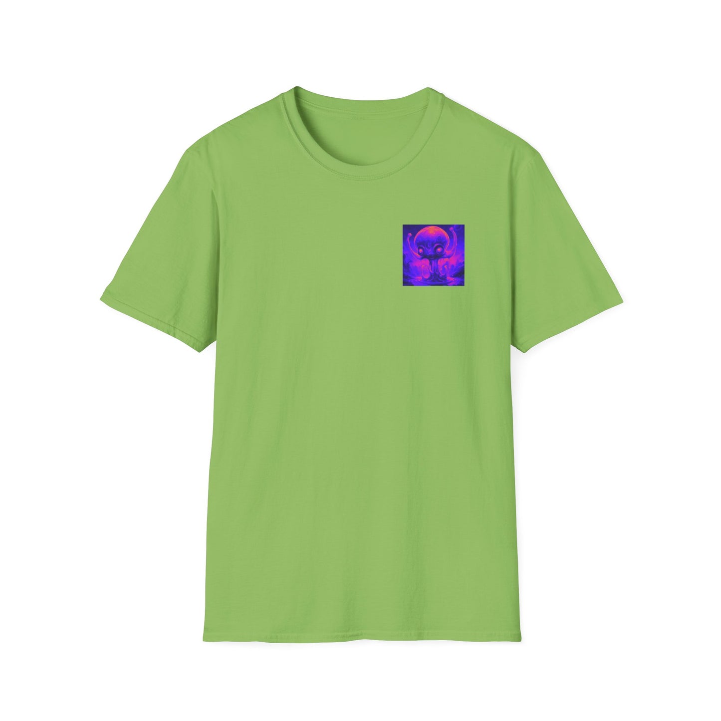 Unisex Softstyle T-Shirt Slimey Alien