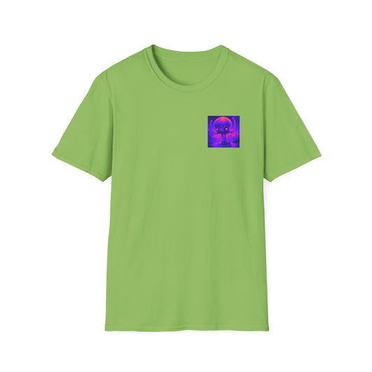 Unisex Softstyle T-Shirt Slimey Alien