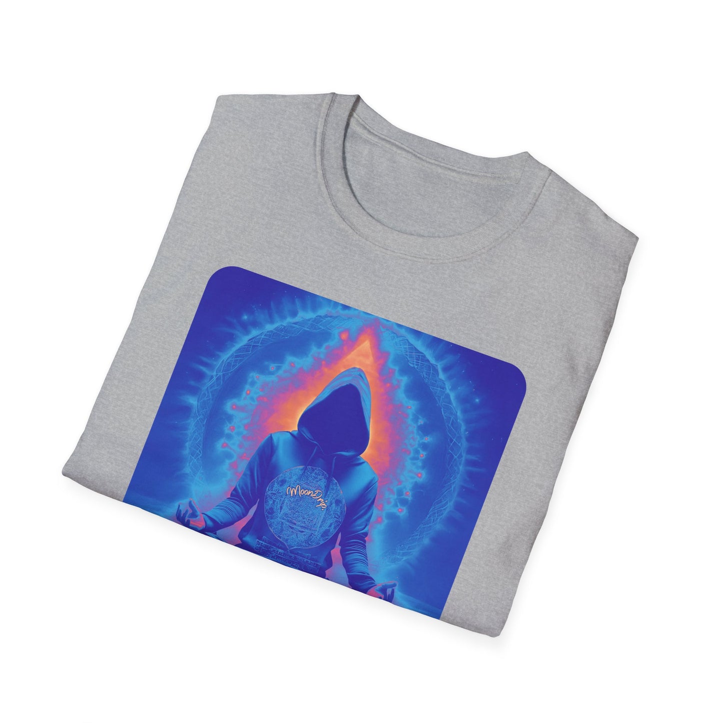 Fire Meditation by Moondrip Unisex Tshirt