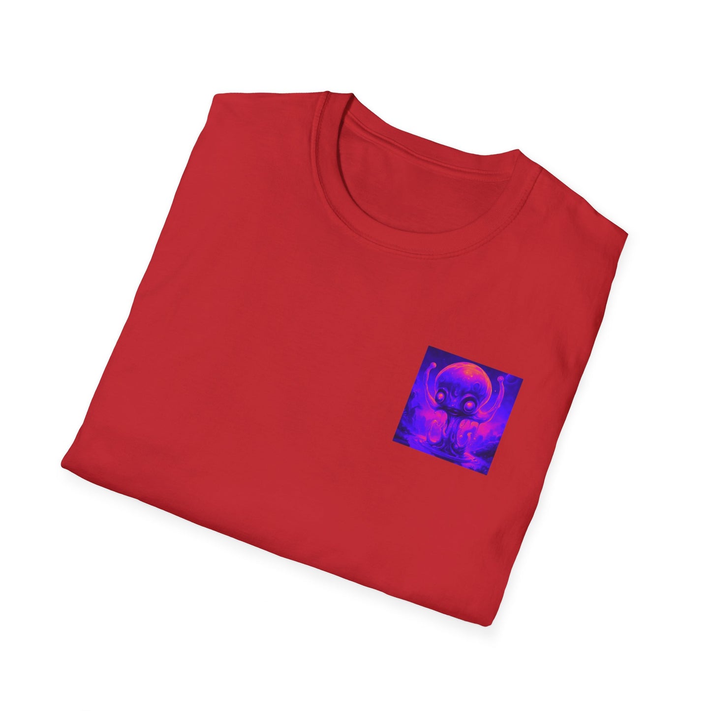 Unisex Softstyle T-Shirt Slimey Alien