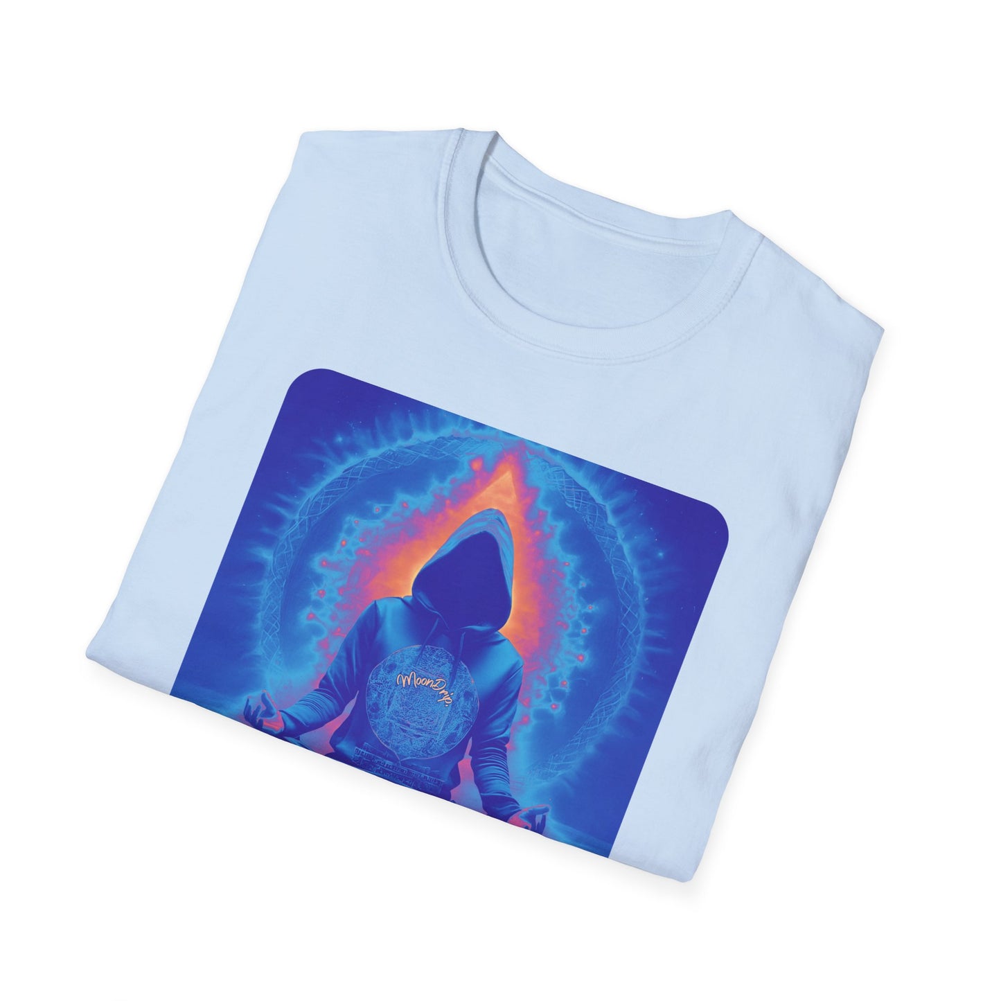 Fire Meditation by Moondrip Unisex Tshirt