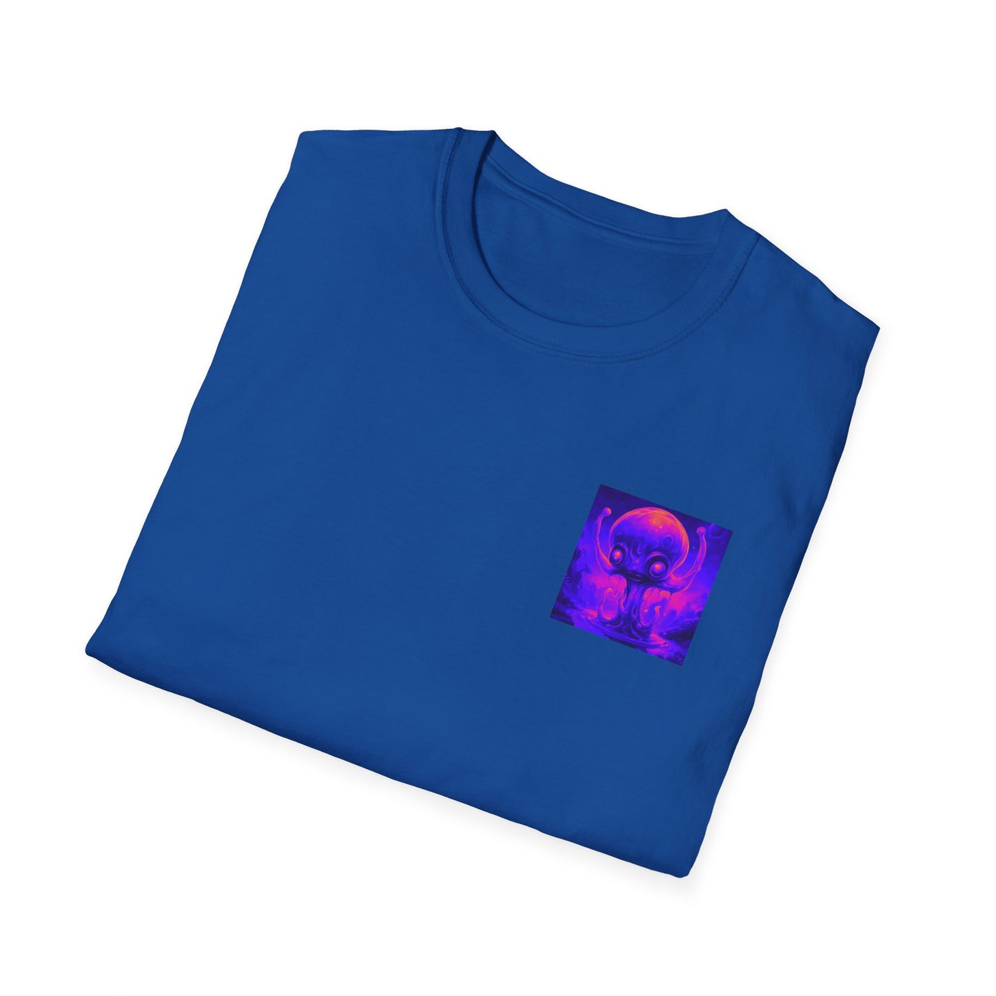 Unisex Softstyle T-Shirt Slimey Alien