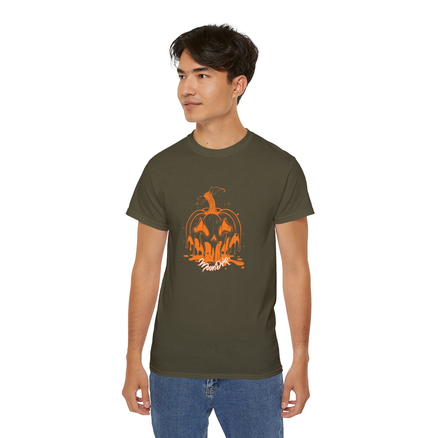 Spooky Halloween Pumpkin by Moondrip Unisex Tshirt