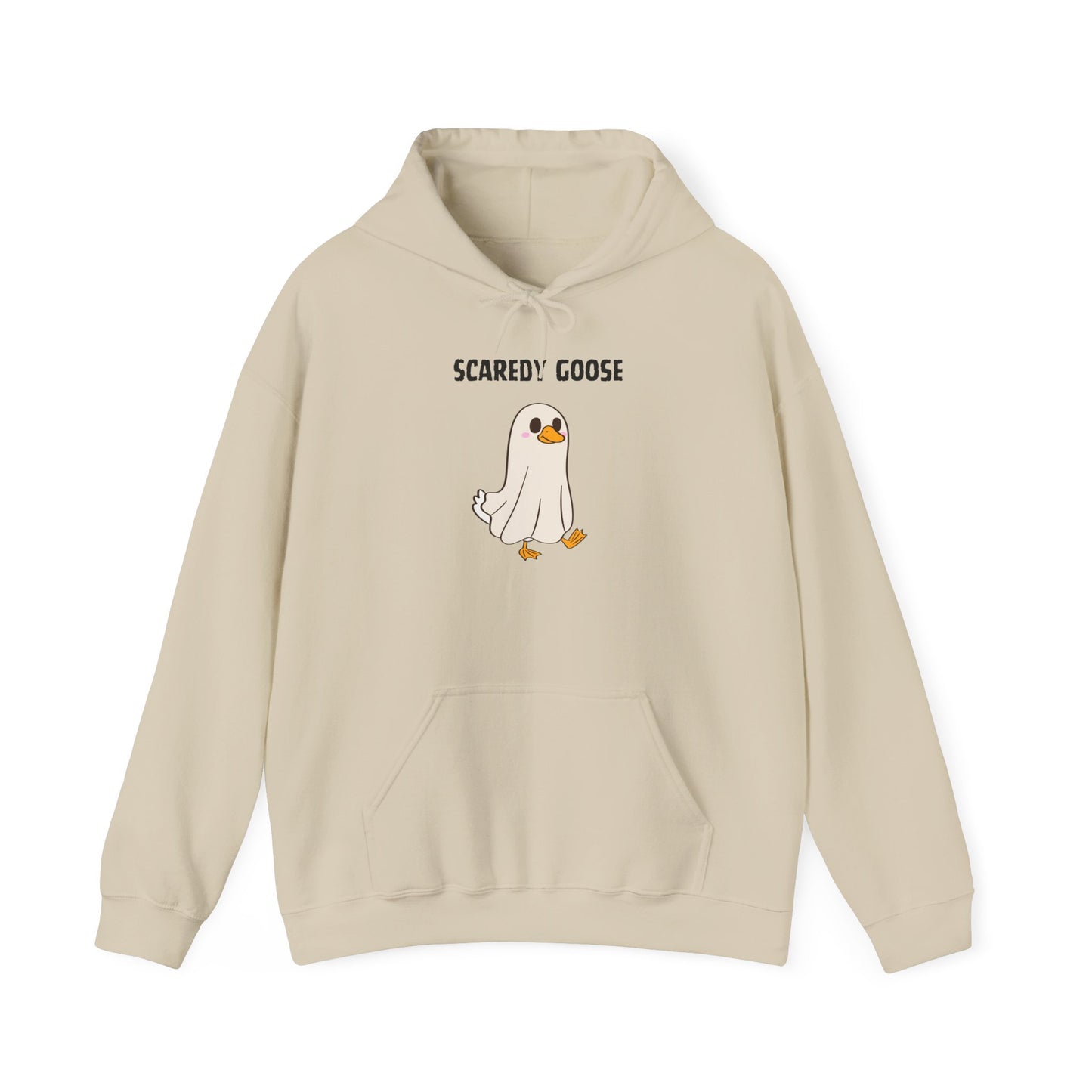 Ghost Goose Hoodie Unisex Spooky Sweatshirt for Halloween Fun, Cozy Fall Wear, Funny Gift