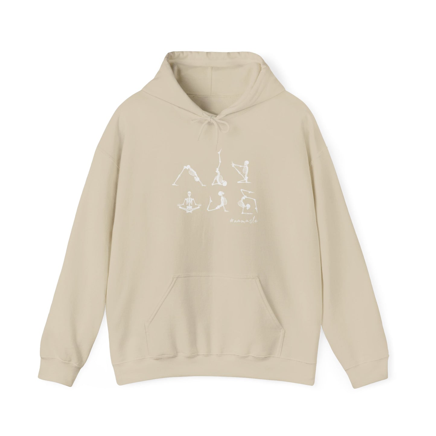 Yoga Poses Hoodie, Cozy Sweatshirt for Yoga Lovers, Halloween shirt