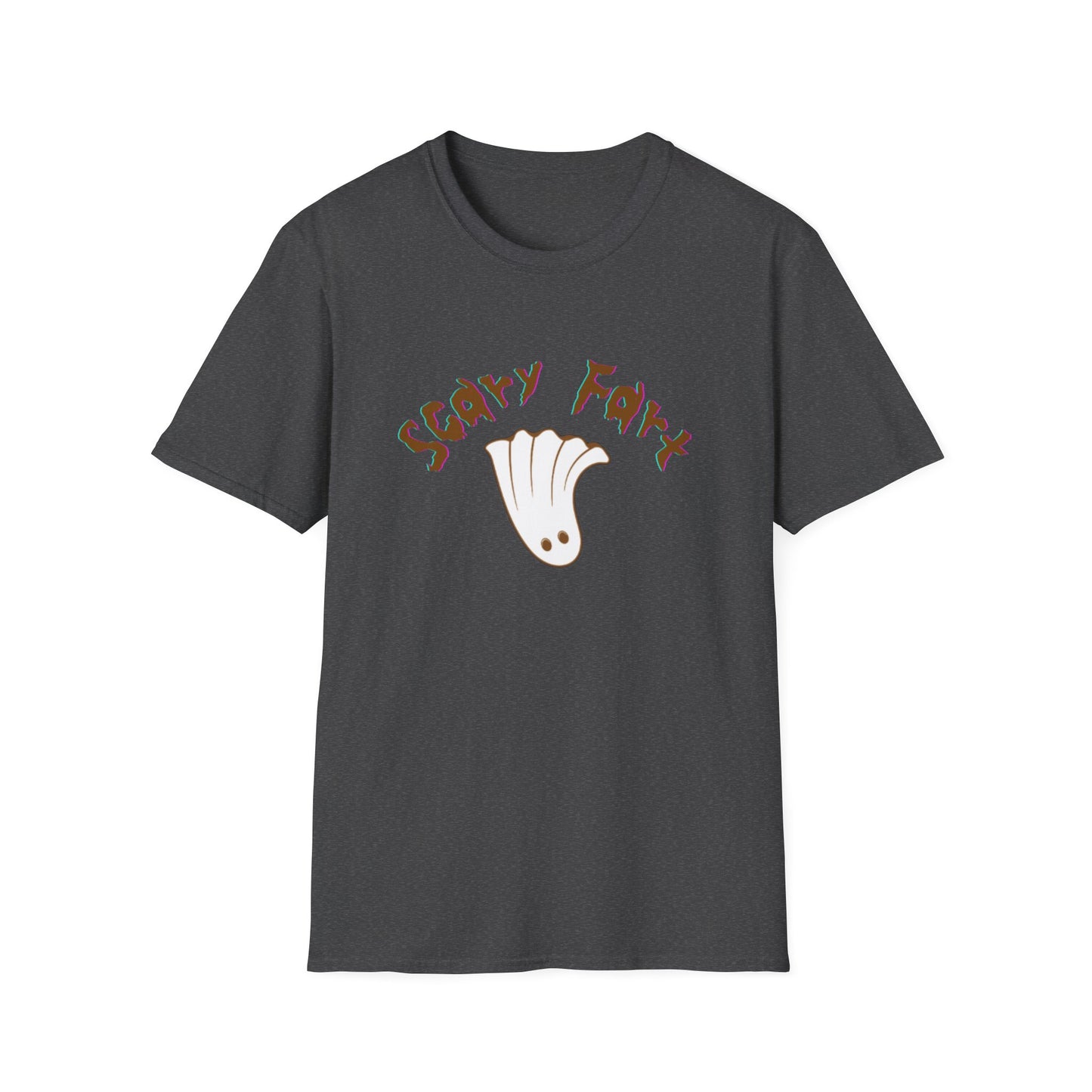 Funny Scary Fart Unisex T-Shirt | Halloween Shirt, Casual Wear, Gift for Friends, Humorous Tee, Comic Style Apparel