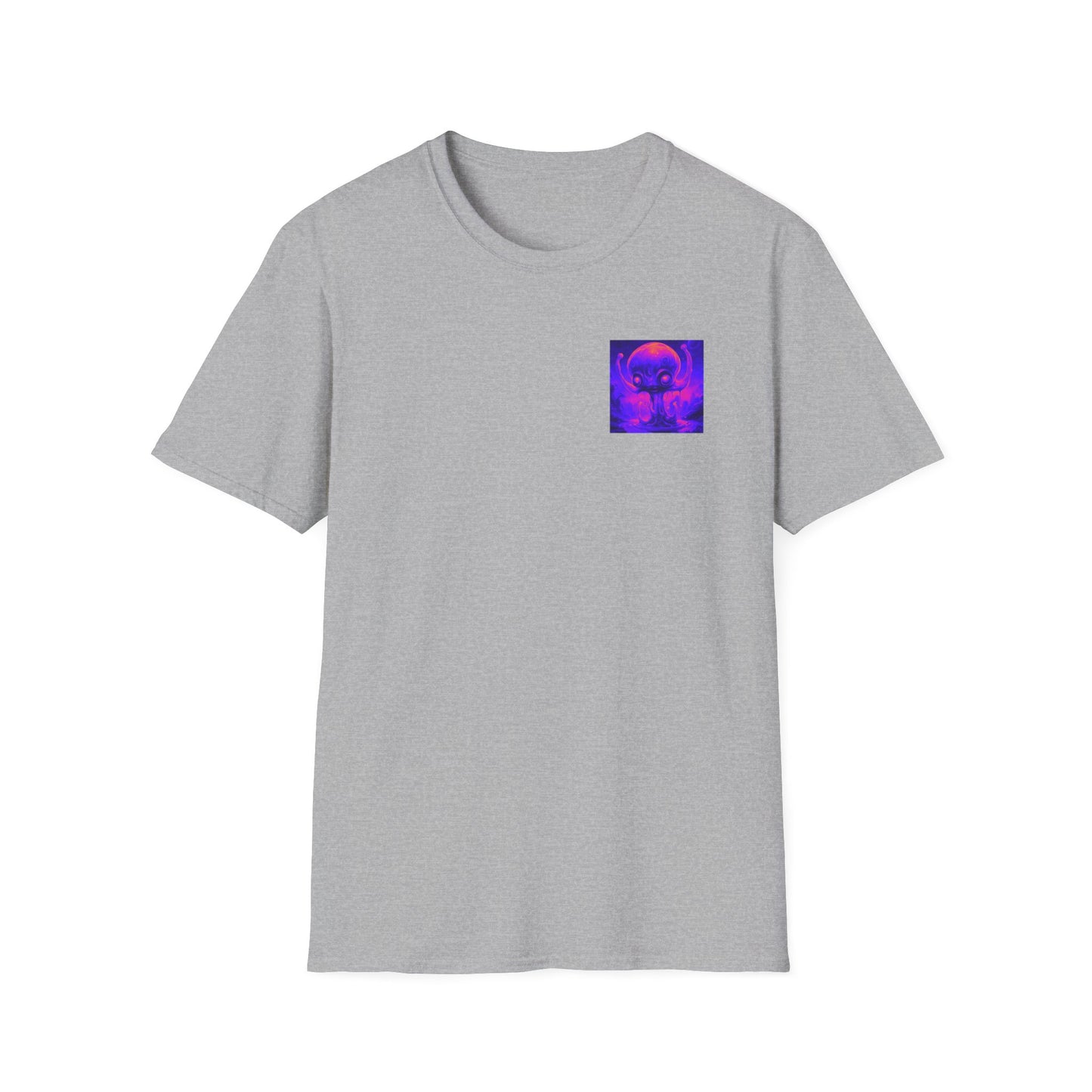 Unisex Softstyle T-Shirt Slimey Alien