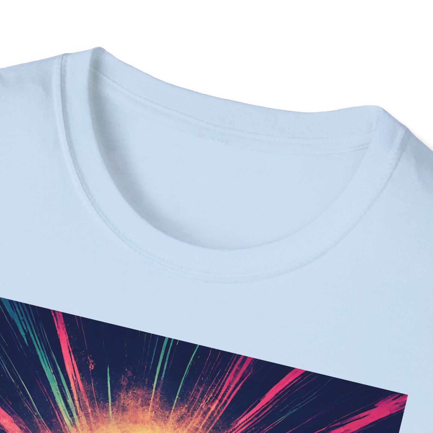 Unisex Softstyle T-Shirt Skating Wet Concrete